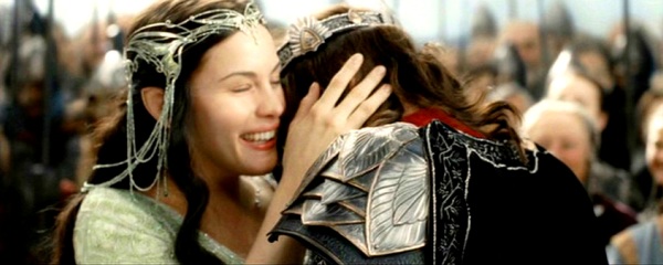 lord of the rings aragorn and arwen wedding